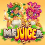 Chanzblog review - MeJUICEa - Thunderkick, chanz.com, MeJUICEa review, Thunderkick slot, fruit slot game, high volatility, cluster pays, online slot features, free spins, bonus buy, charge meter, global multiplier slot